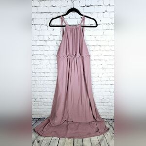 SHOW ME YOUR MUMU | Amanda flowy halter maxi dress